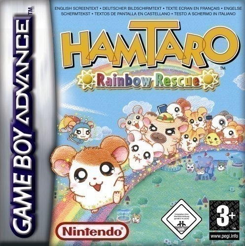 Capa do jogo Hamtaro: Rainbow Rescue